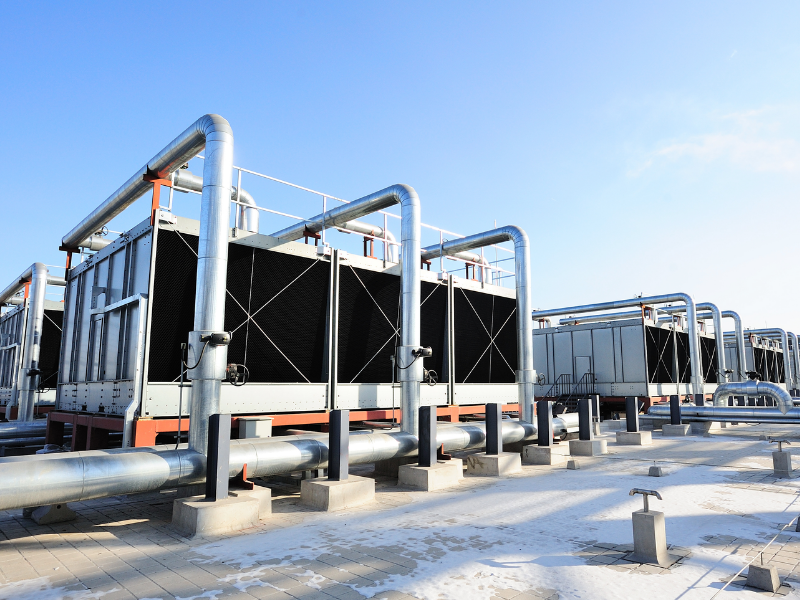 water treatment and disinfection plant