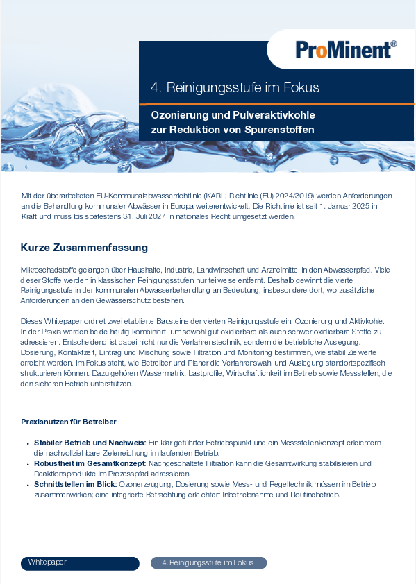 4. Reinigungsstufe